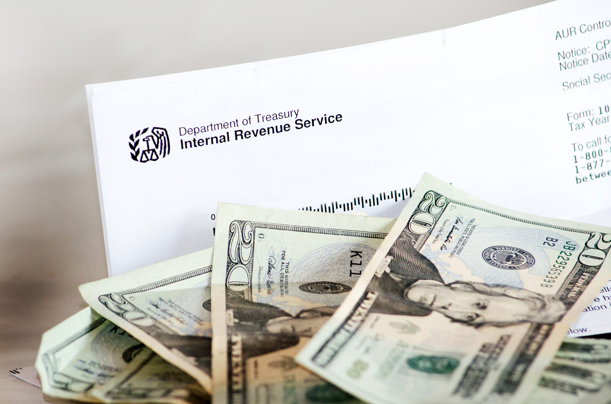 Letters en route from the IRS regarding Economic Impact Payments